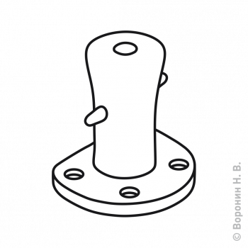 Bitt bollard