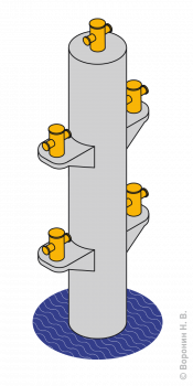 Mooring pile