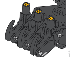 Quick release mooring hook labeling