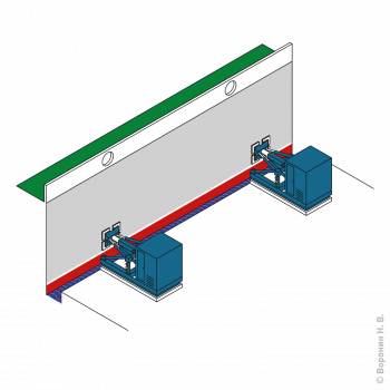 Magnet automated mooring